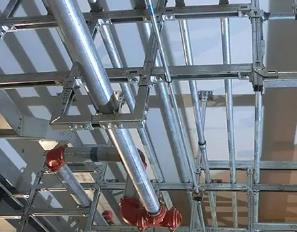 乌拉特前成品支架分享抗震支吊架的施工管理要点